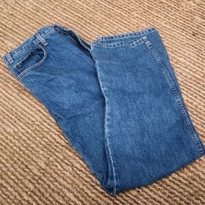 Kirkland Classic Blue Denim Mens 38W 34 L Jeans